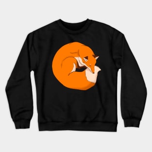 Fox Animal Dreaming Crewneck Sweatshirt